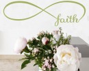 Infinity Faith Infinity Faith Quotes Wall Decal Quotes Vinyl Art Stickers